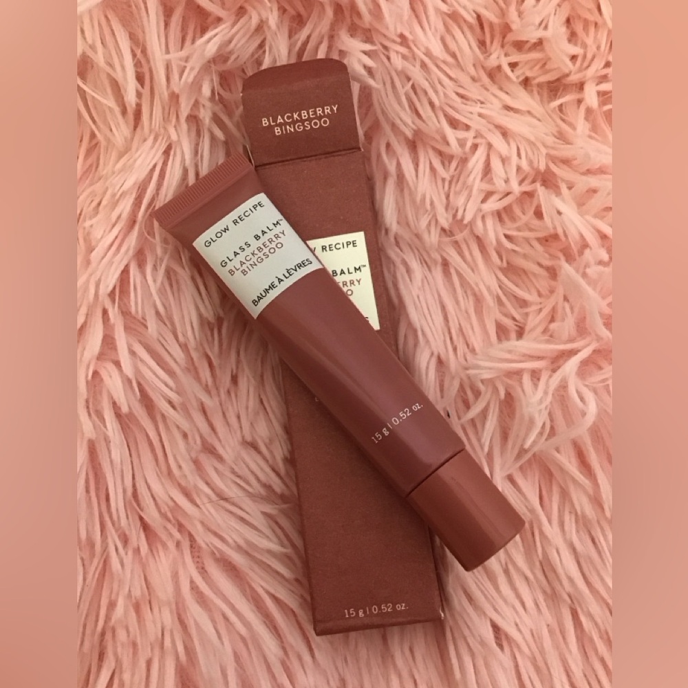 NIB Glow Recipe Glass Balm in Blackberry Bingsoo Vegan